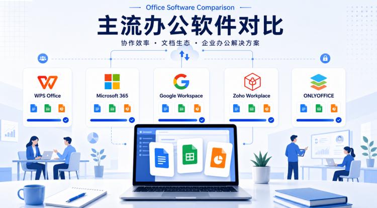 五款办公软件对比指南封面